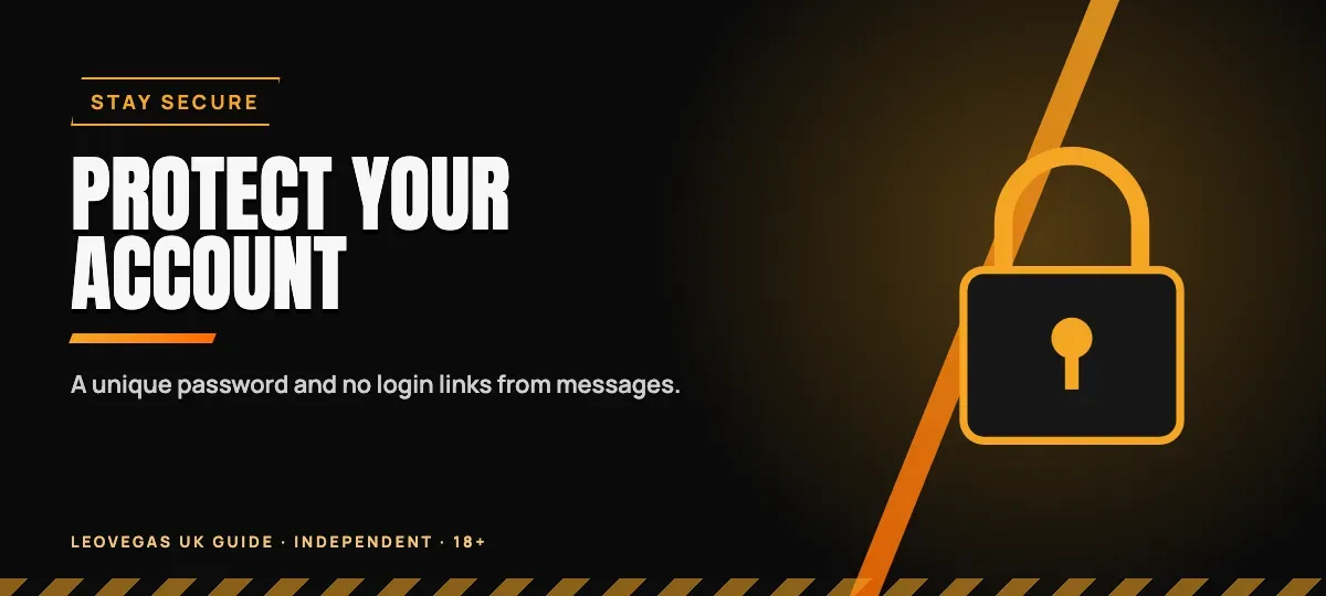LeoVegas UK Guide — Keeping your LeoVegas account secure